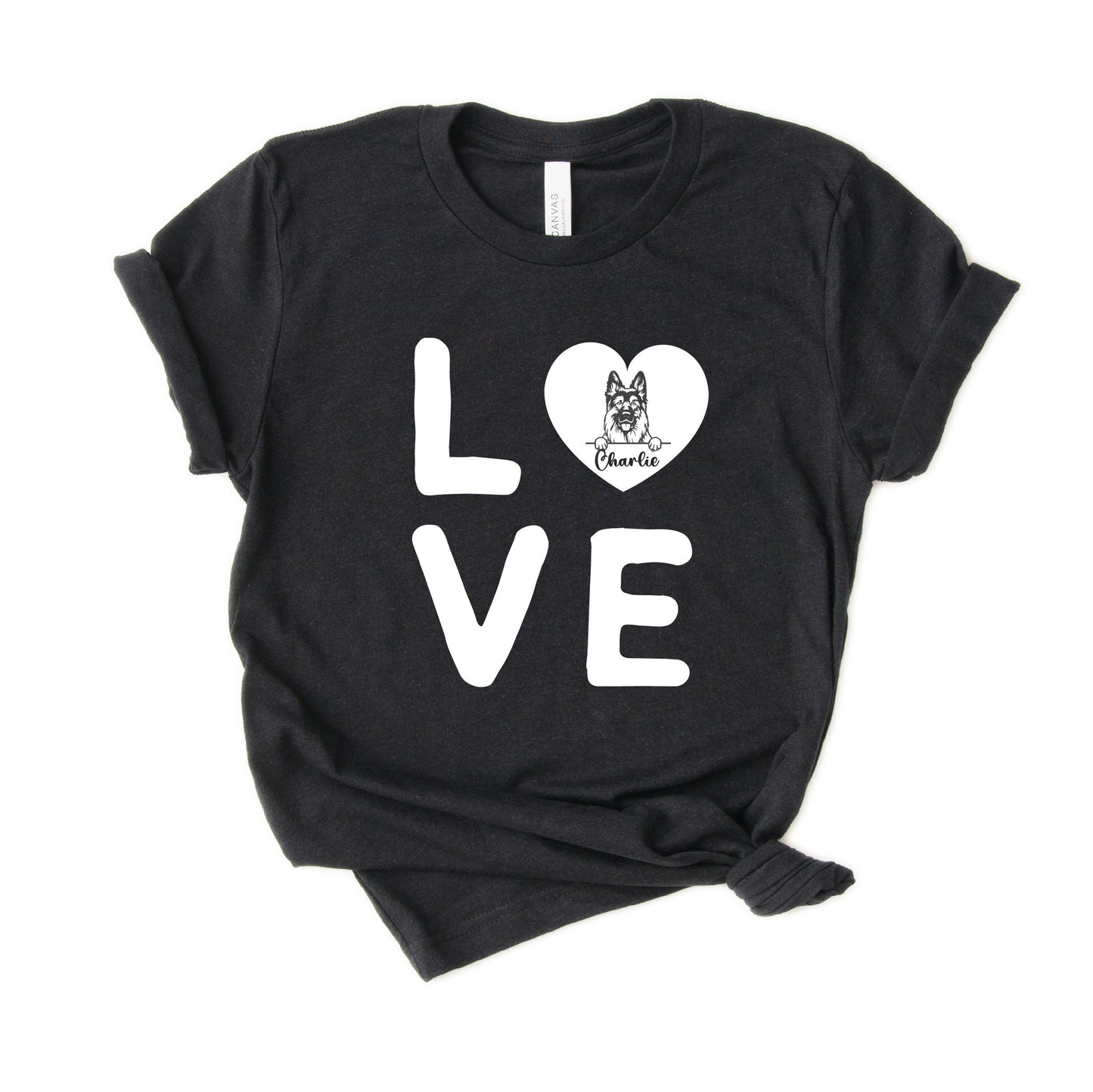 Personalized Love Dog Shirt - Gift [Unisex Shirt]