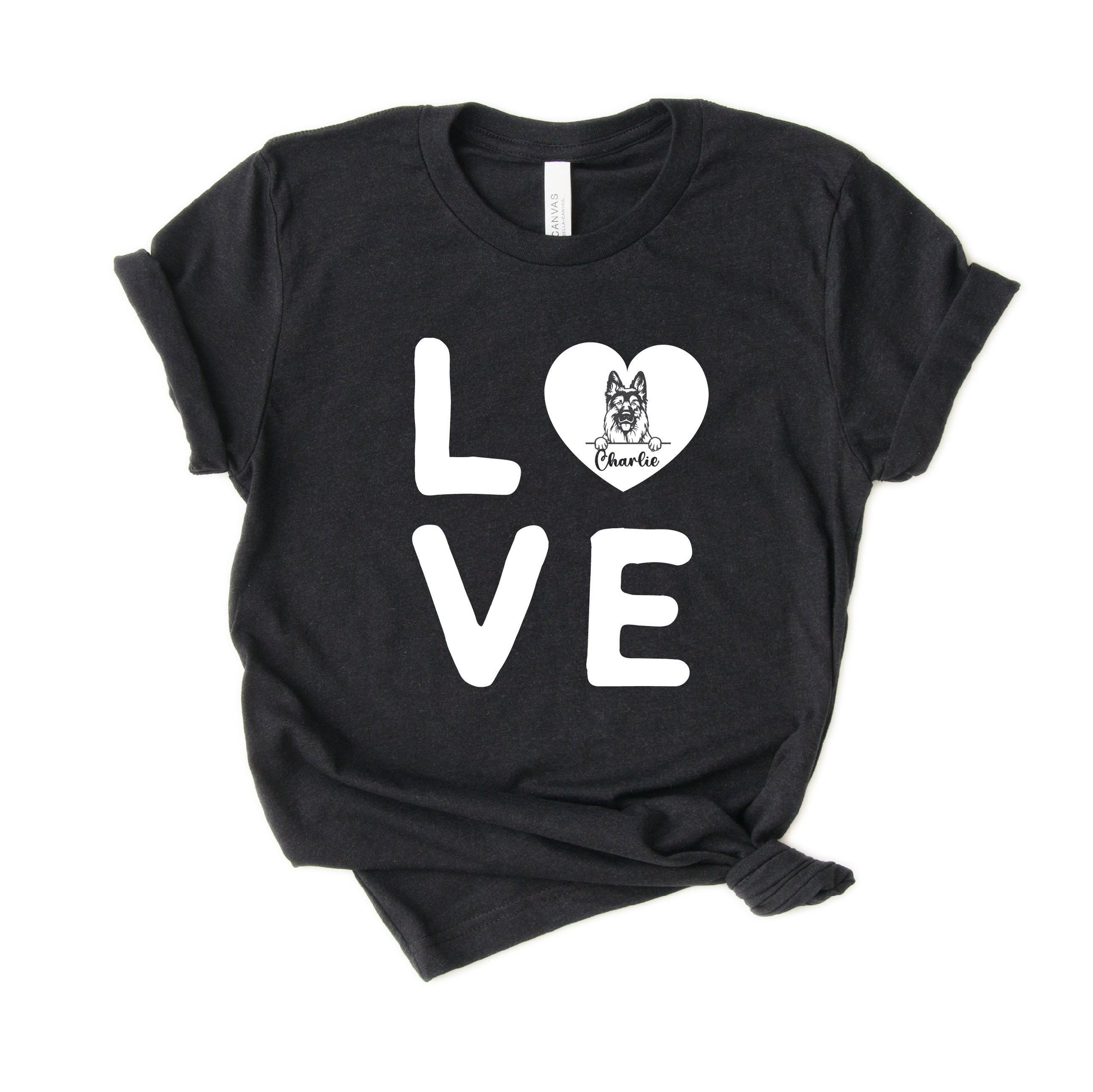 Personalized Love Dog Shirt - Gift [Unisex Shirt]