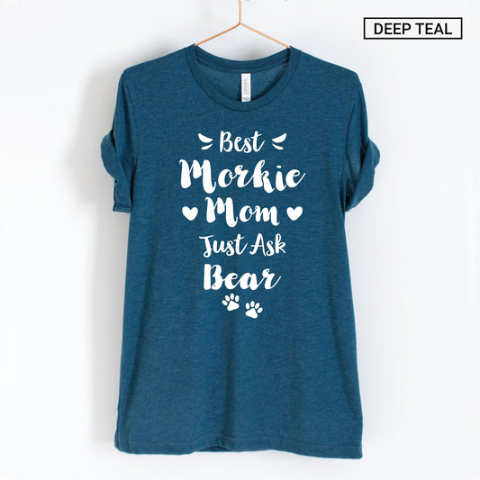 Personalized Morkie shirt - Best Morkie mom Shirt - Customized with Names [Unisex Shirt]