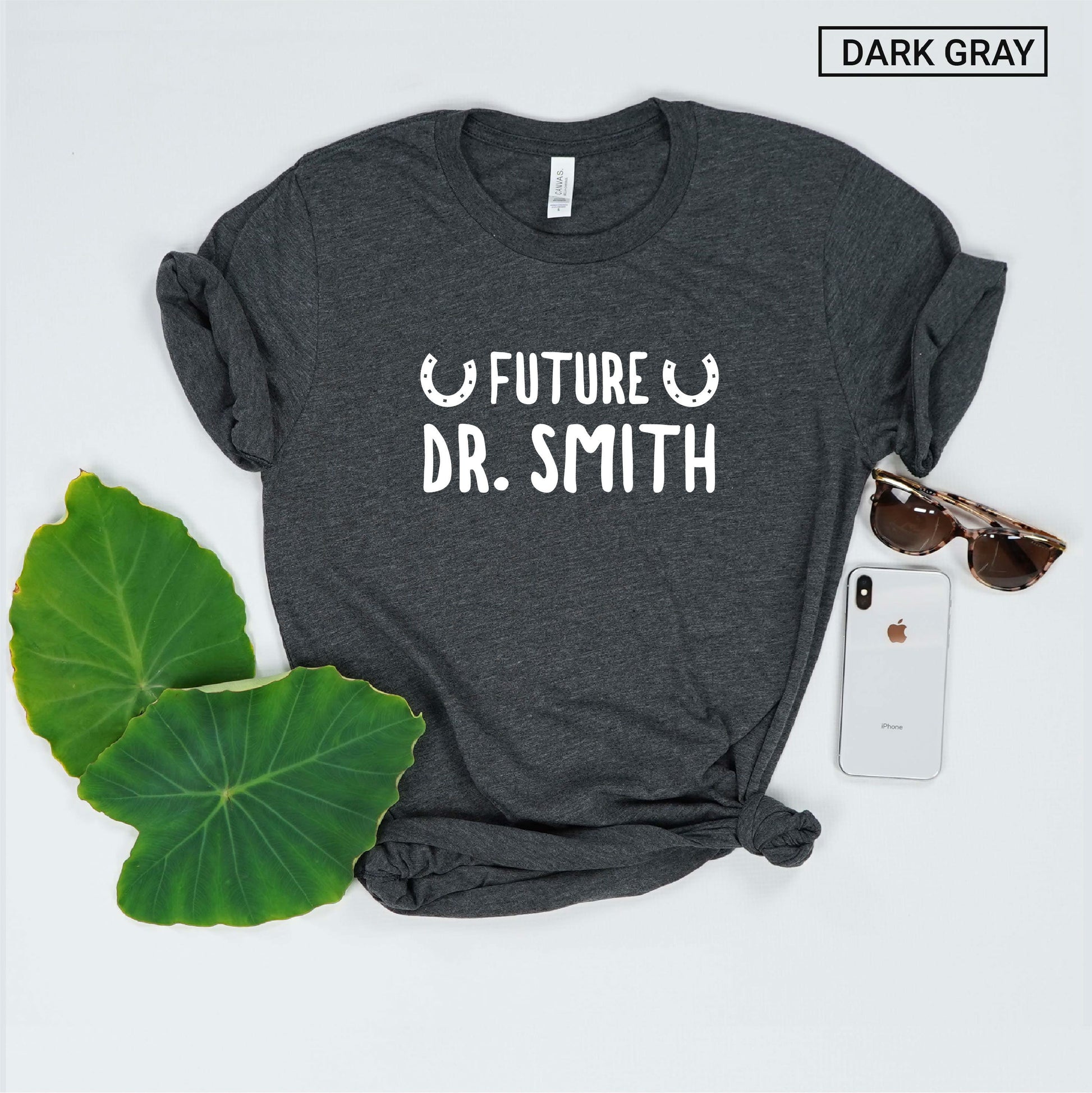 Personalized Future Equine Vet Shirt - Custom Equine Veterinarian Student Gift [Unisex Tee]