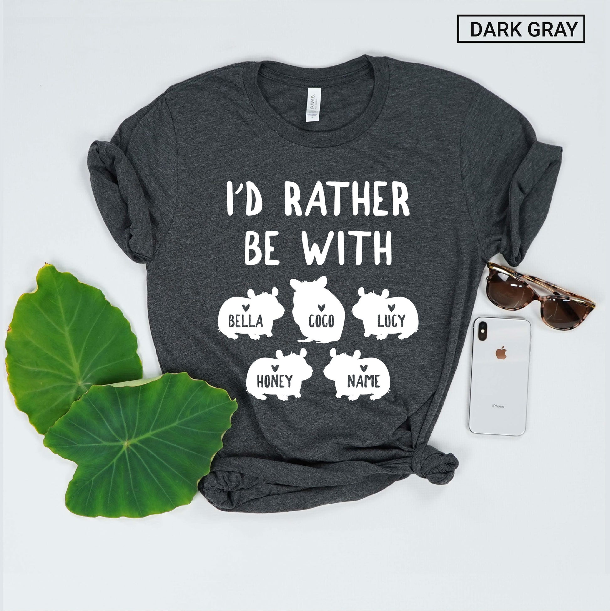 Personalized Funny Hamster Shirt - Custom Hamster Gift with names [Unisex Shirt]