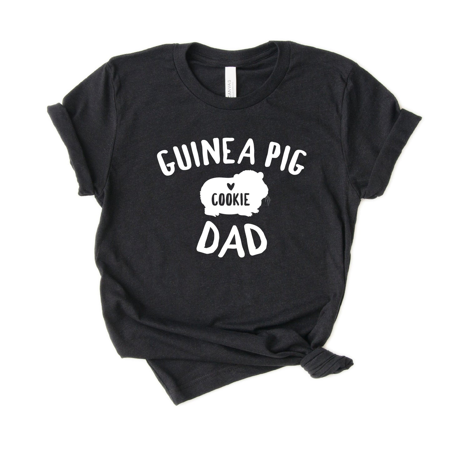 Personalized Guinea pig Dad Shirt - Customized with names - Gift [Unisex Shirt]