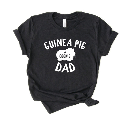 Personalized Guinea pig Dad Shirt - Customized with names - Gift [Unisex Shirt]
