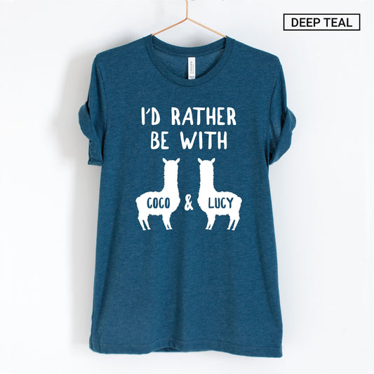 Personalized llama Shirt - Funny llama Shirt - Gift - [Unisex Shirt]