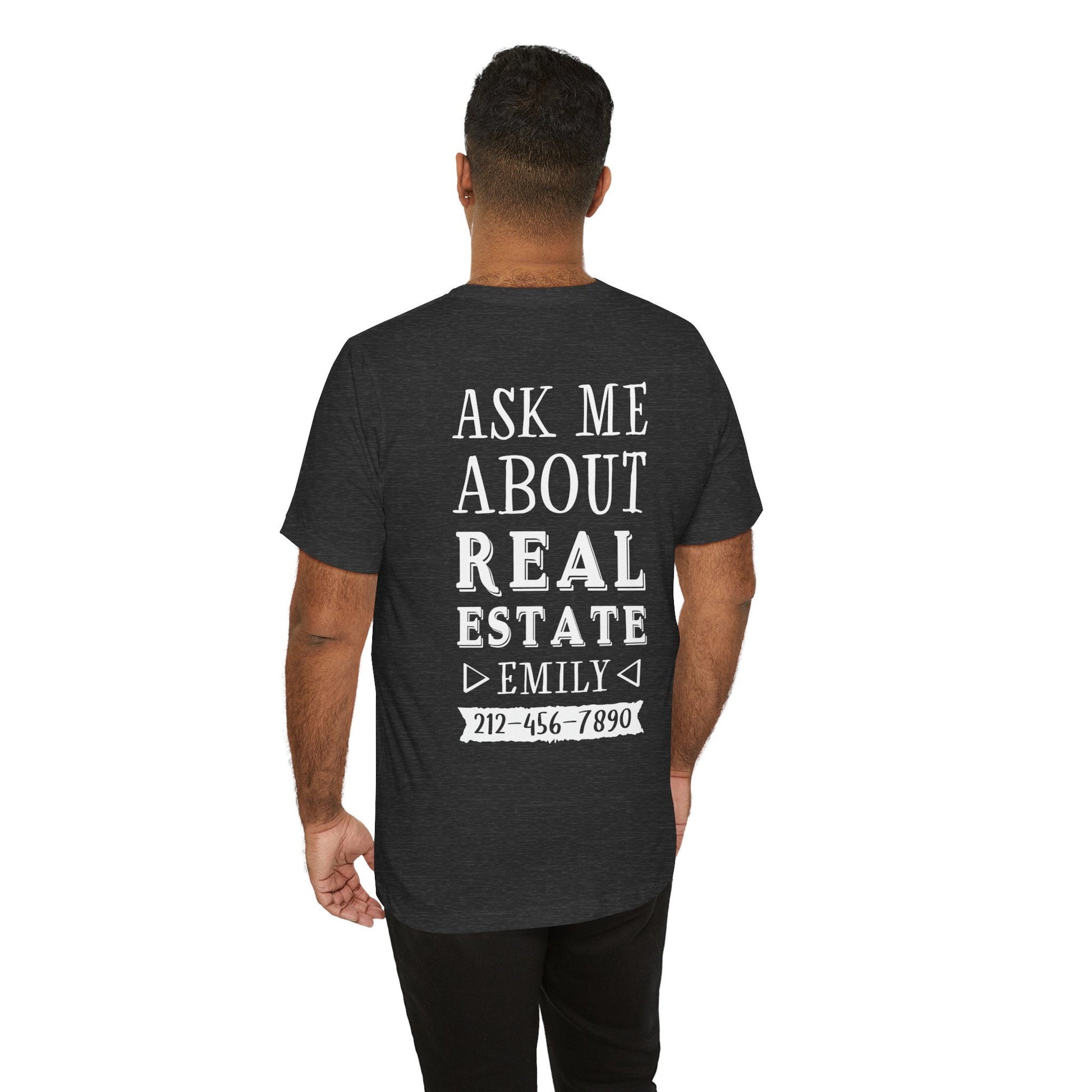 Personalized Real Estate Realtor Shirt - Custom Agent Tee - Real Estate Broker Shirt With Saying - Gift [Unisex Shirt]