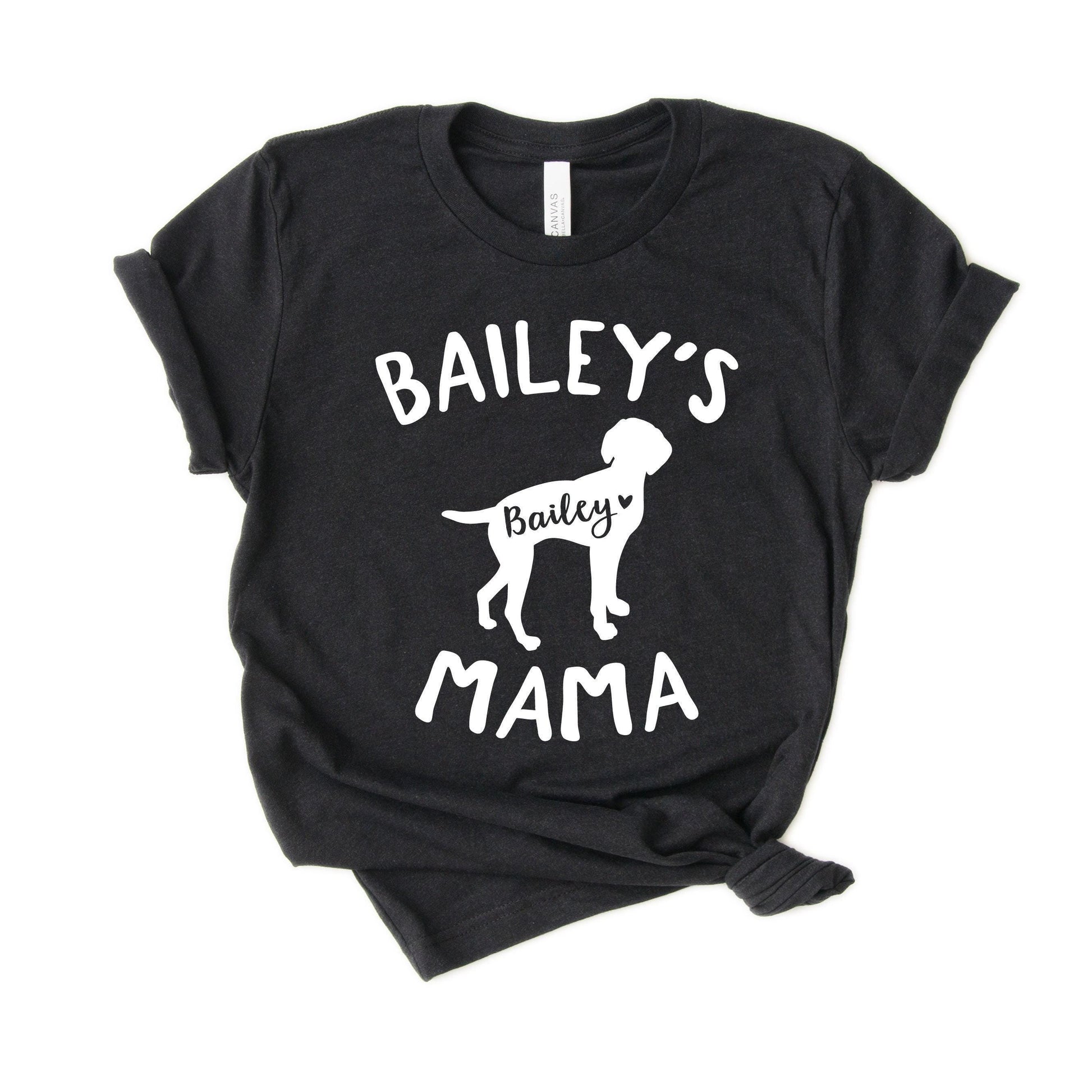 Unisex Personalized Great Dane Mama Shirt - Custom Great Dane Mom Shirt - Gift