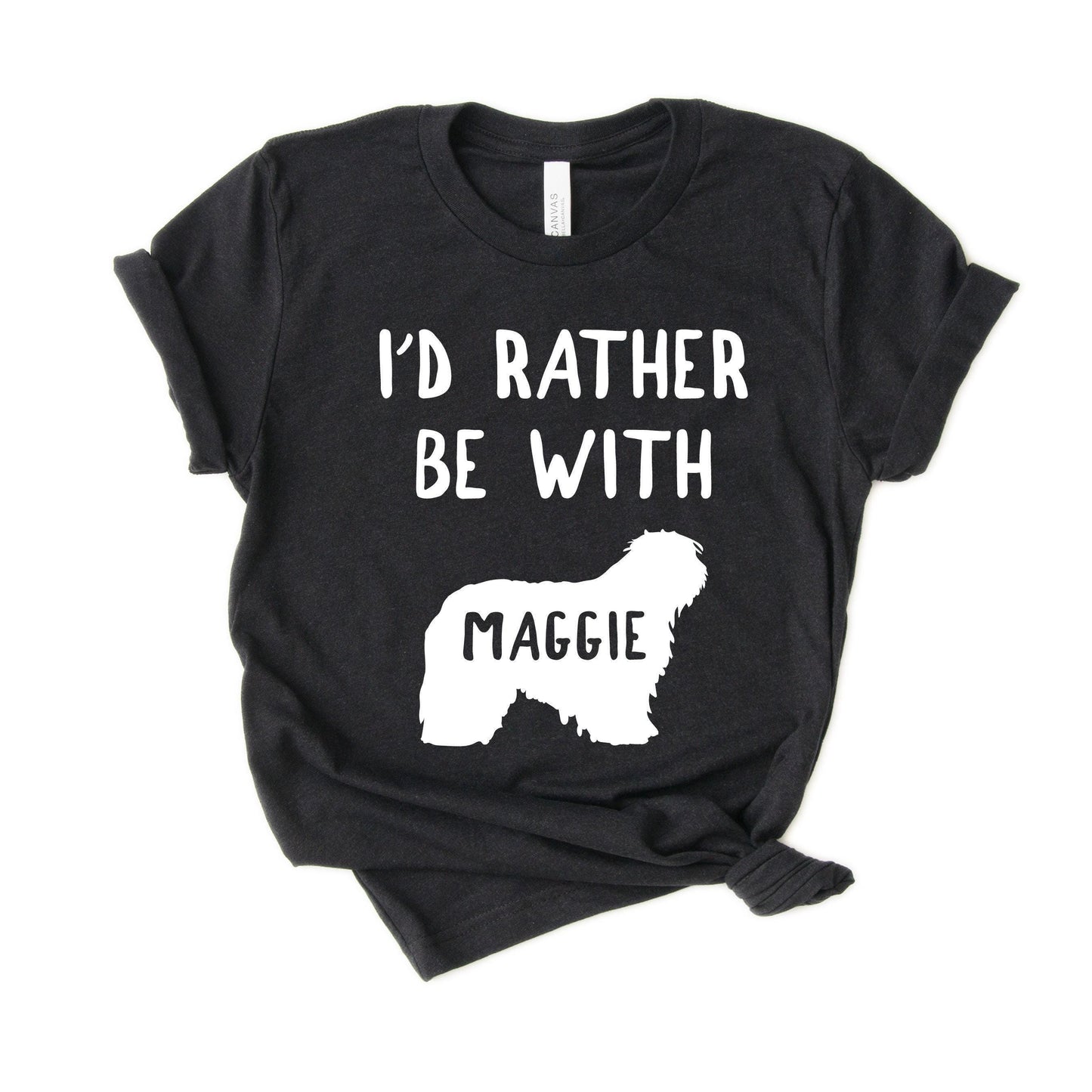 Unisex Personalized Funny Old English Sheepdog Shirt - Custom Old English Sheepdog Shirt - Gift -