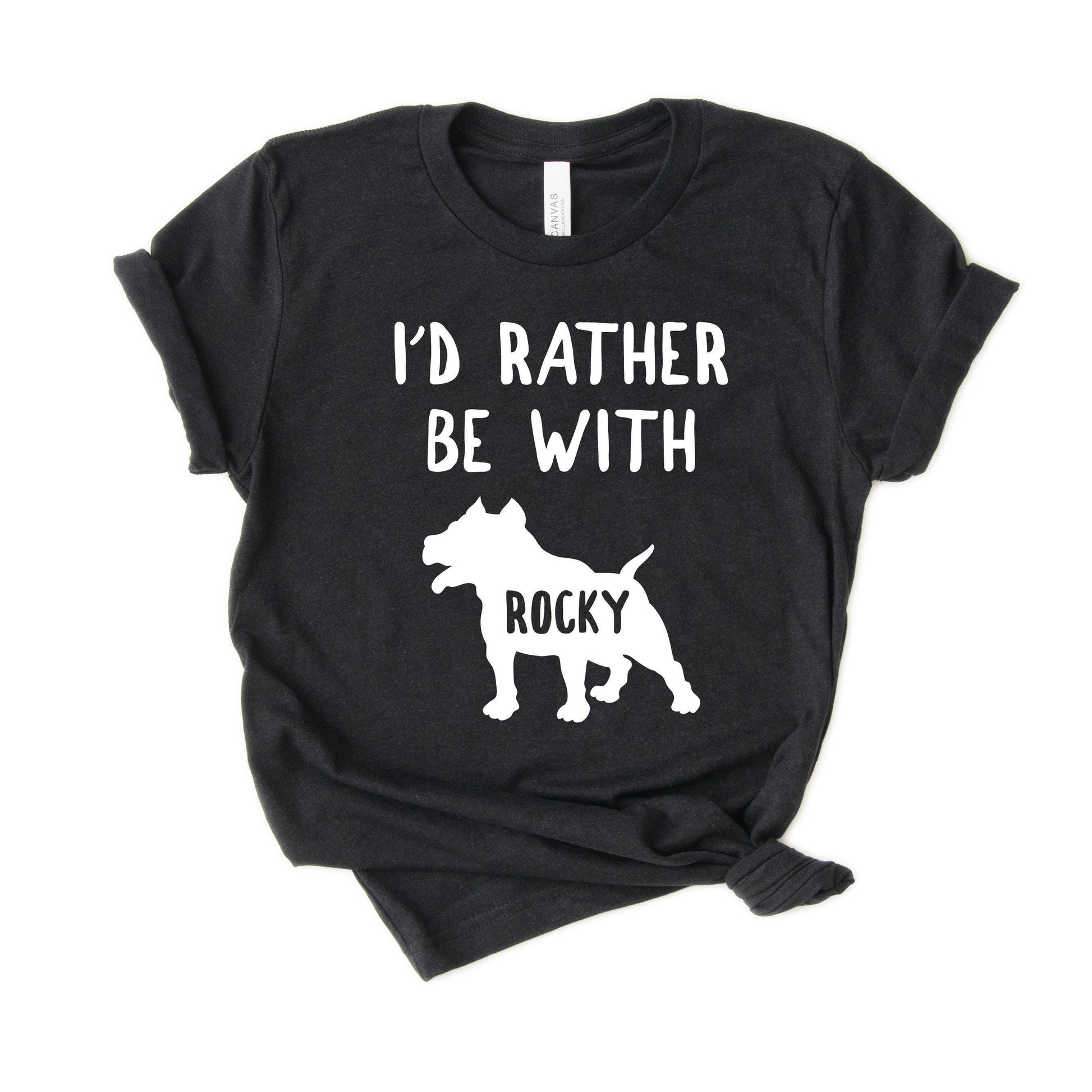 Unisex Personalized Staffordshire Bull Terrier Shirt - Custom American Staffordshire Bull Terrier Shirt - Gift -