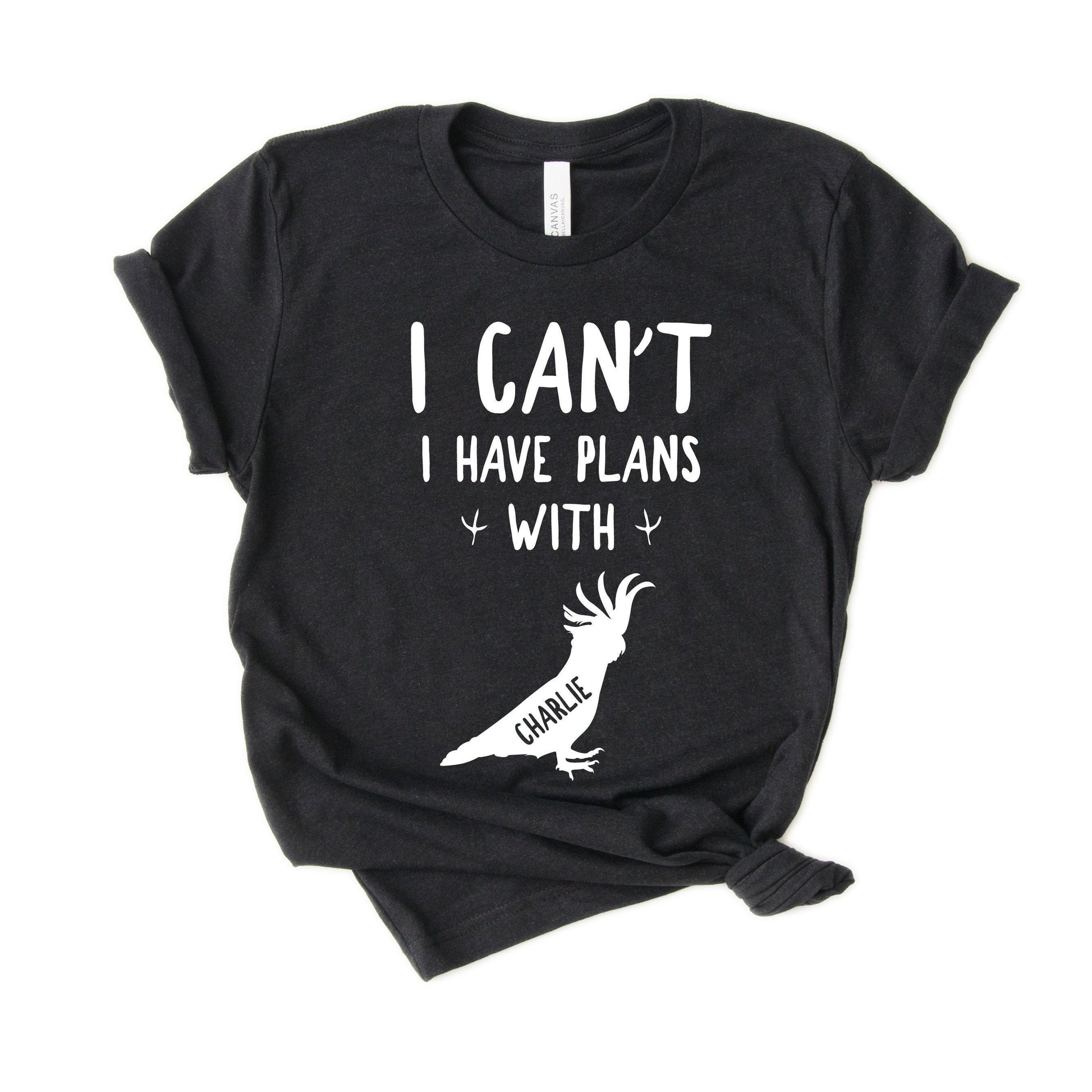 Unisex Personalized Funny Cockatoo Shirt - Gift