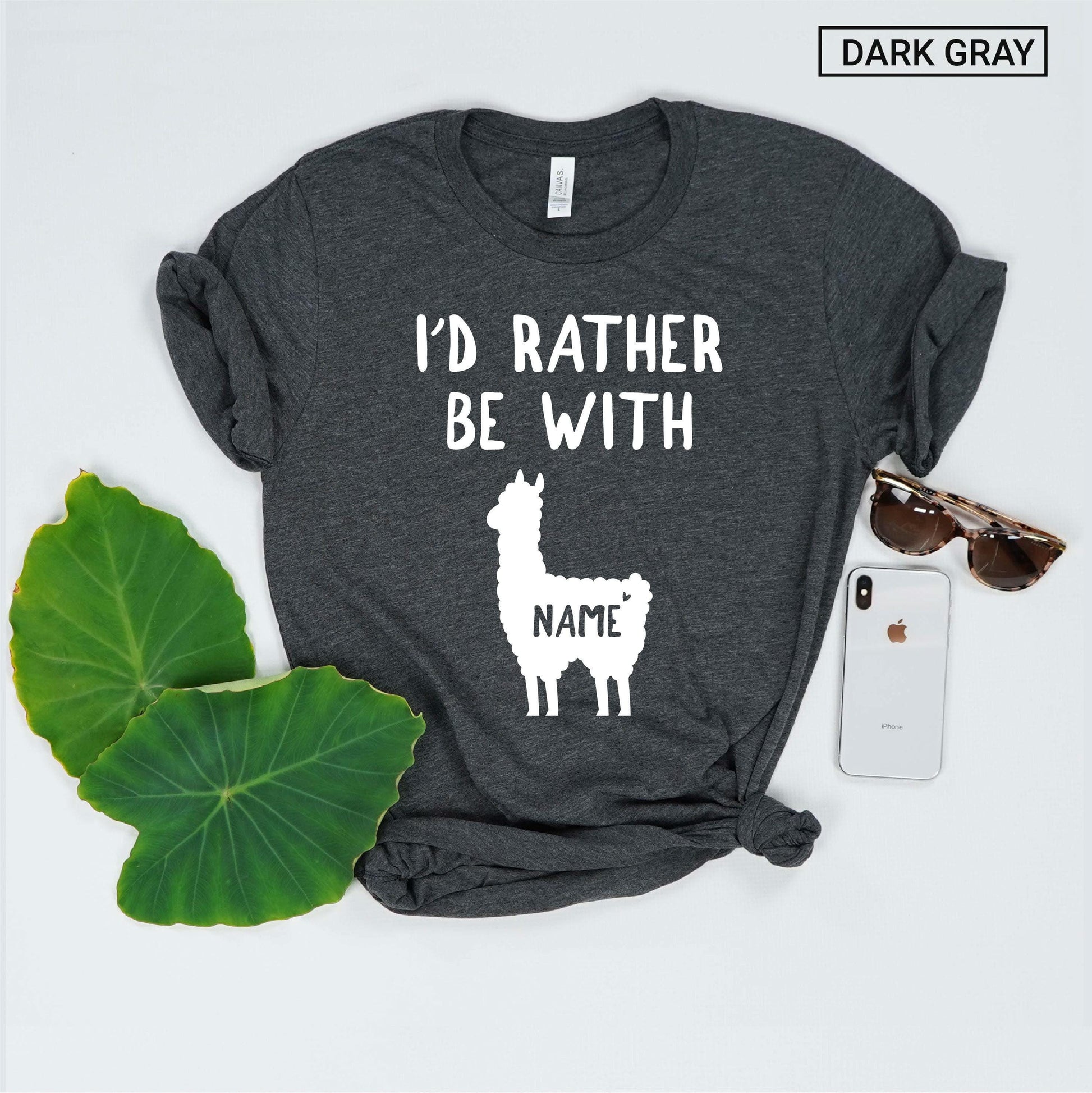 Personalized Alpaca Shirt - Funny Alpaca Shirt - Custom llama Shirt - Cute Alpaca Gift - [Unisex Shirt]