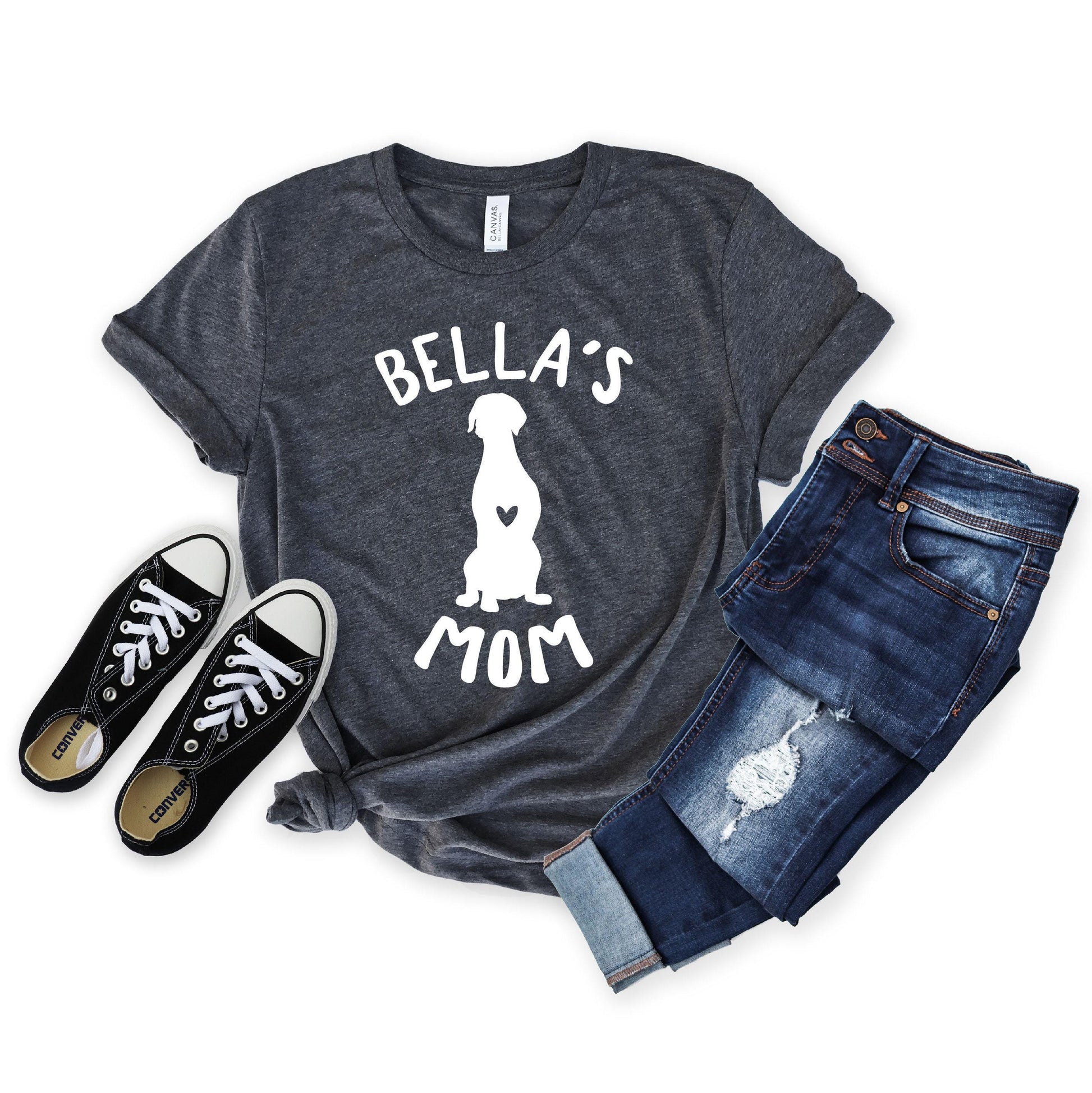 Personalized Doberman Mom Shirt - Doberman Mama Shirt - Dobermann Mom - Doberman Pinscher Gift - [Unisex Shirt]