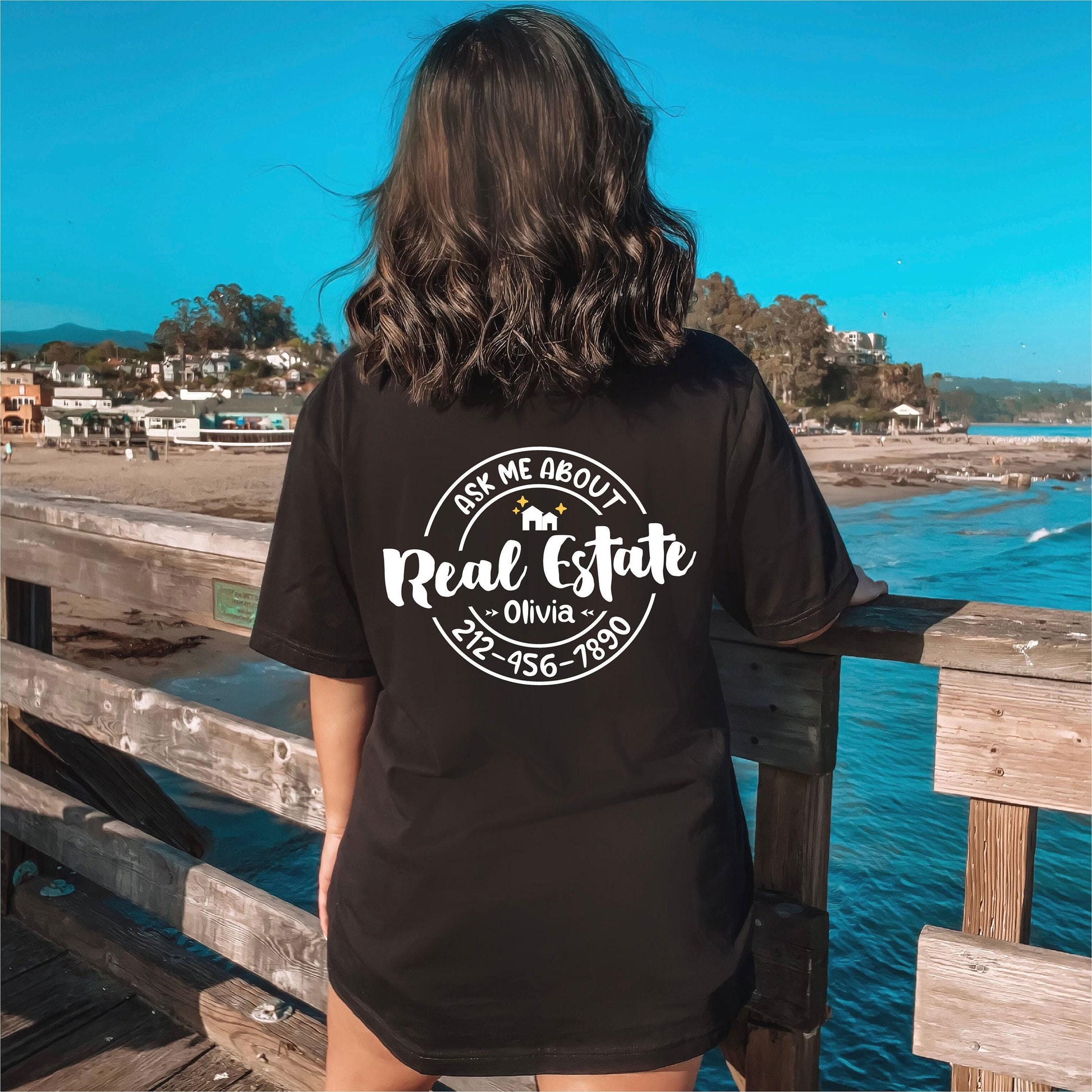 Personalized Real Estate Realtor Shirt - Custom Agent Tee - Real Estate Broker Shirt With Saying - Gift [Unisex Shirt]