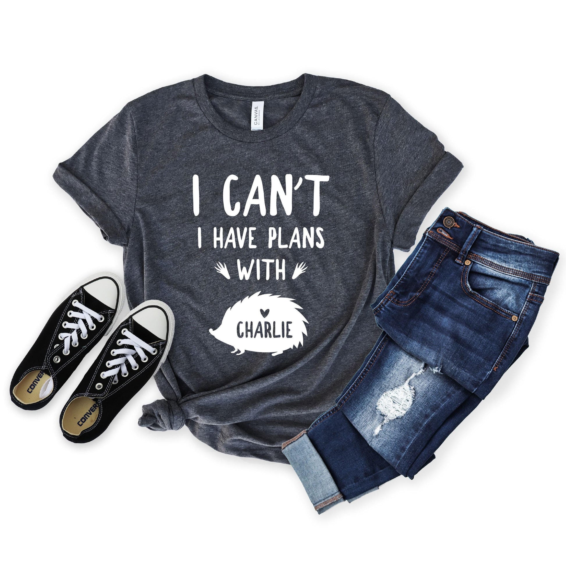 Personalized Funny Hedgehog Shirt - Custom Hedgehog Gift - [Unisex Tee]