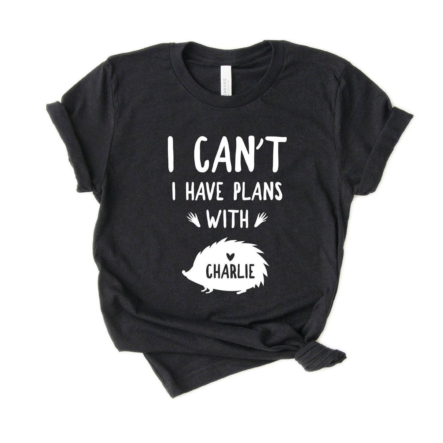 Personalized Funny Hedgehog Shirt - Custom Hedgehog Gift - [Unisex Tee]