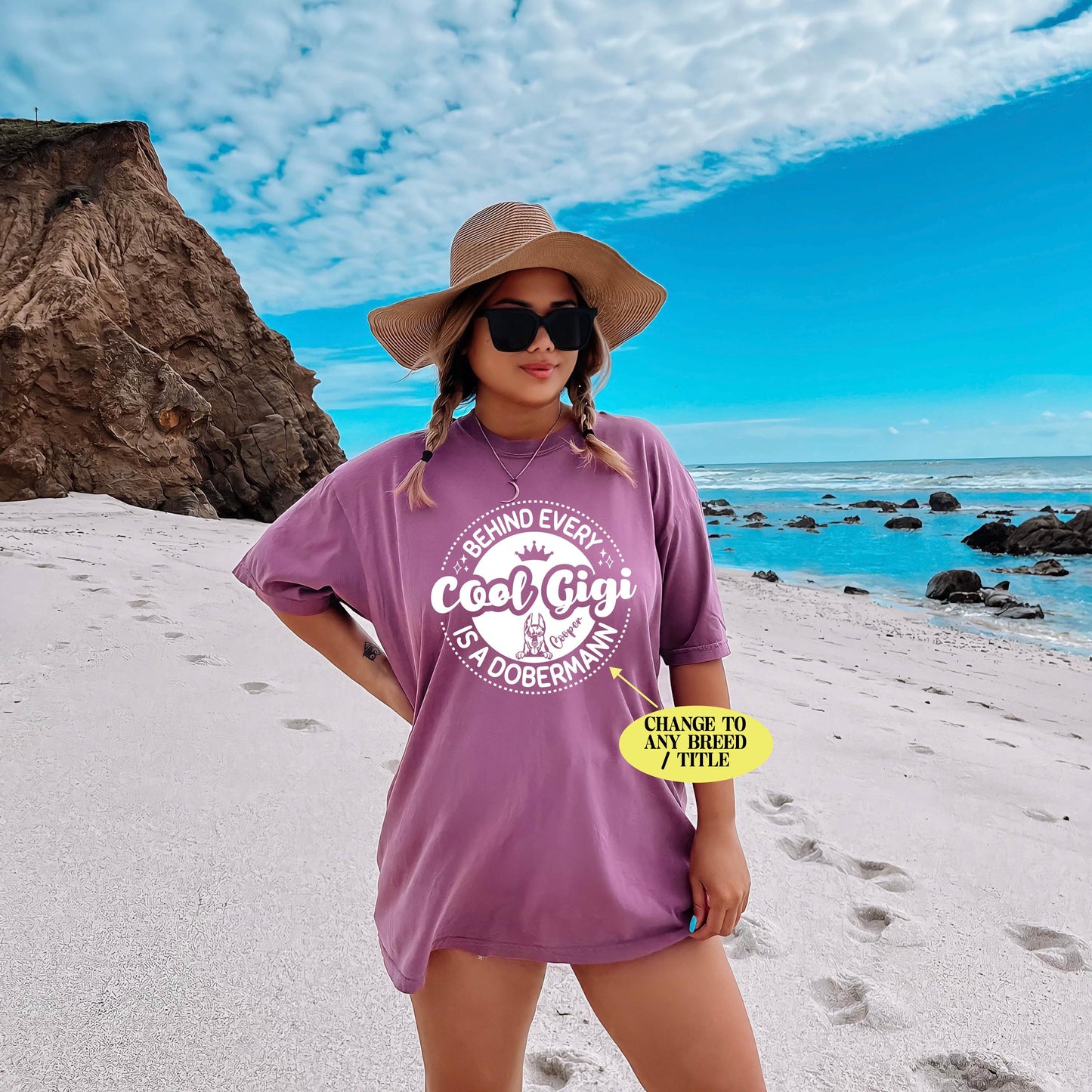 Personalized Gigi Dog Owner Shirt - Custom Grandma, Nana, Mimi Dog Lover Shirt - Gift [Unisex Shirt]