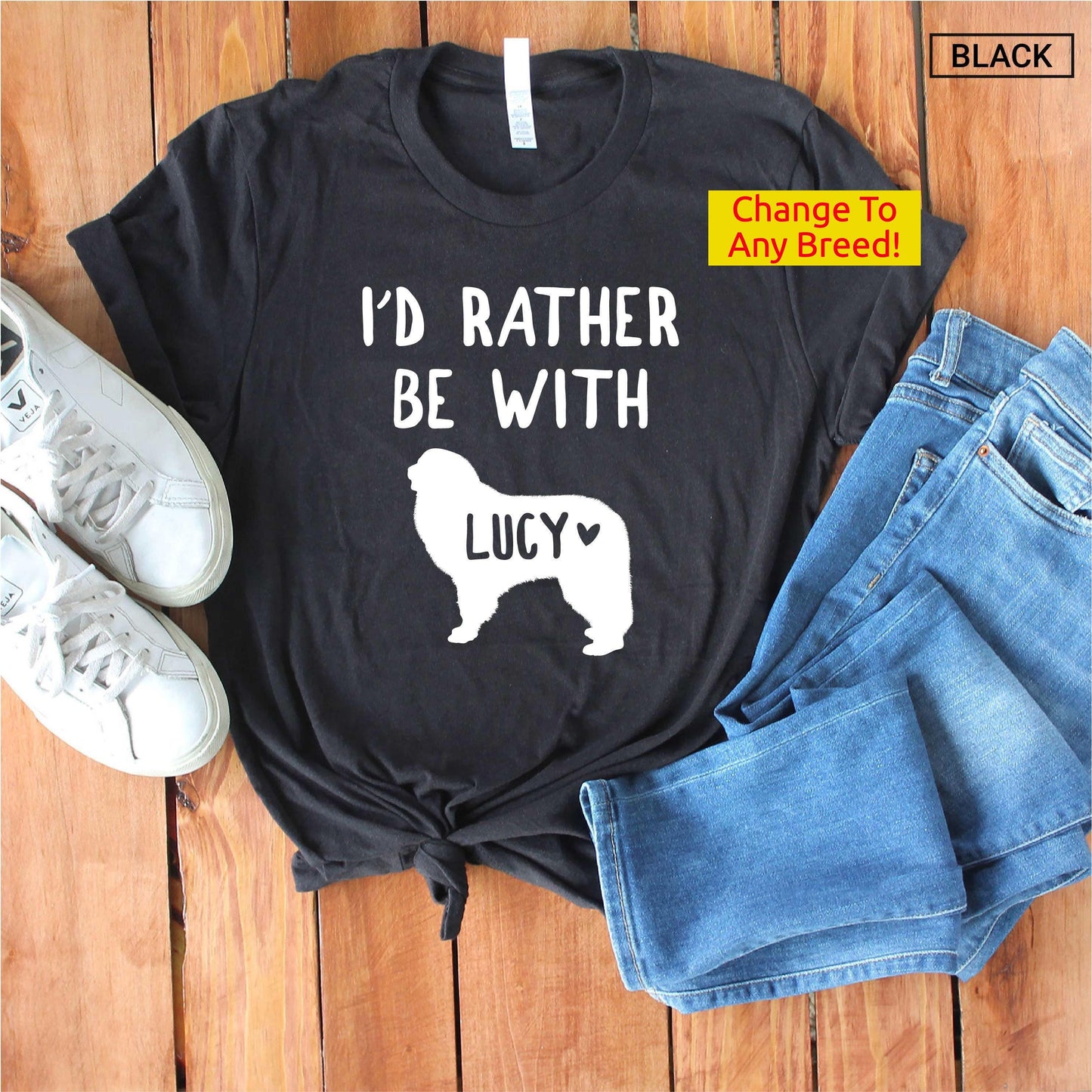 Personalized Funny Great Pyrenees Shirt - Customized with names - Gift [Unisex Shirt]