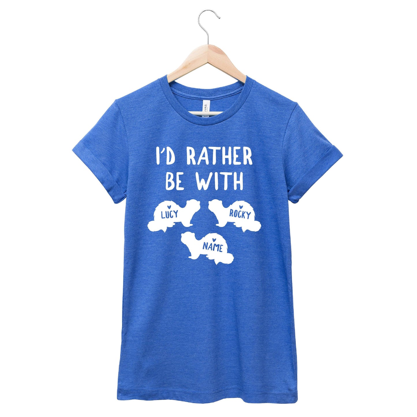 Personalized Ferret Shirt - Custom Pet Ferret Shirt - Funny Ferret Gift [Unisex Shirt]