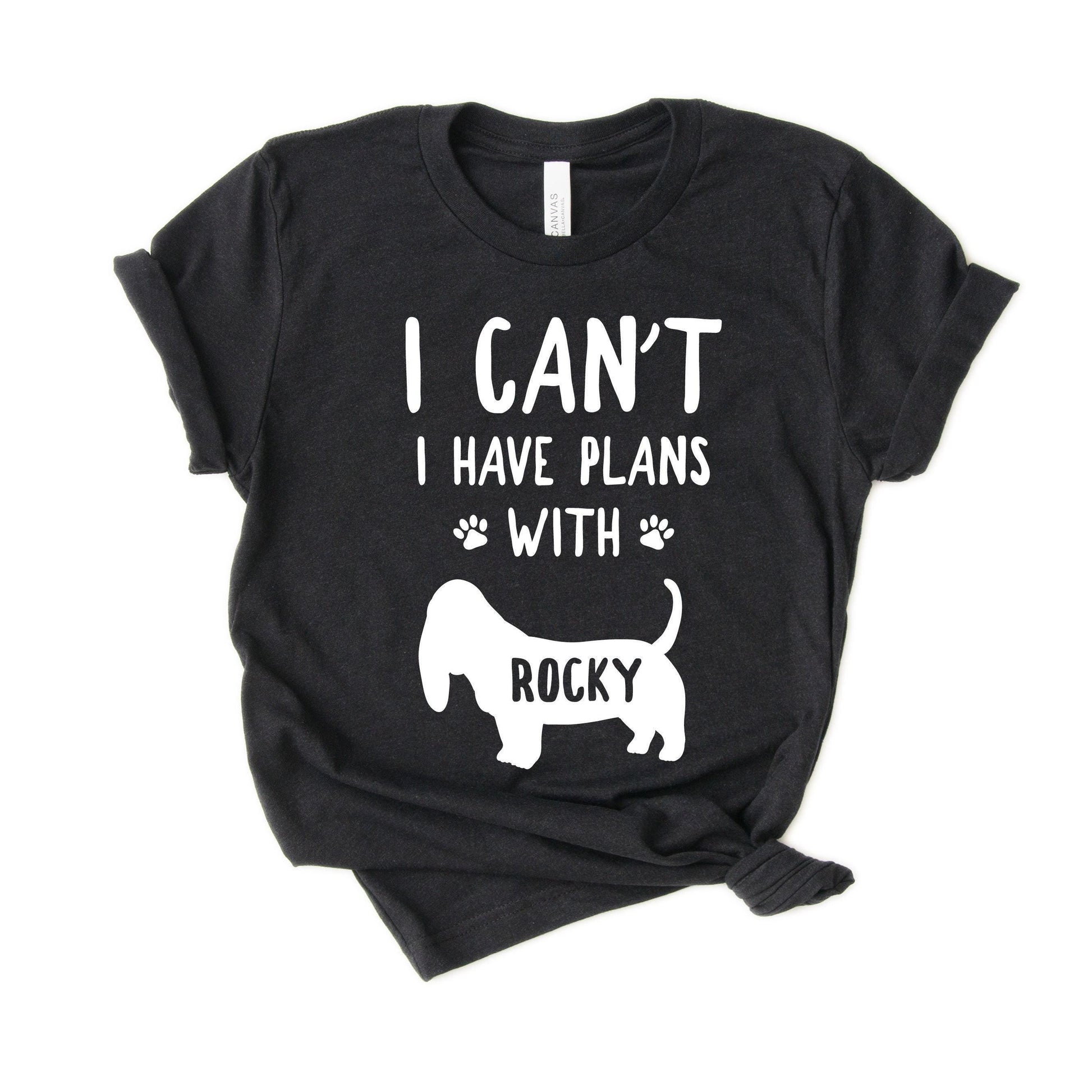 Personalized Basset Hound Shirt - Custom Basset Hound Shirt - Gift [Unisex]