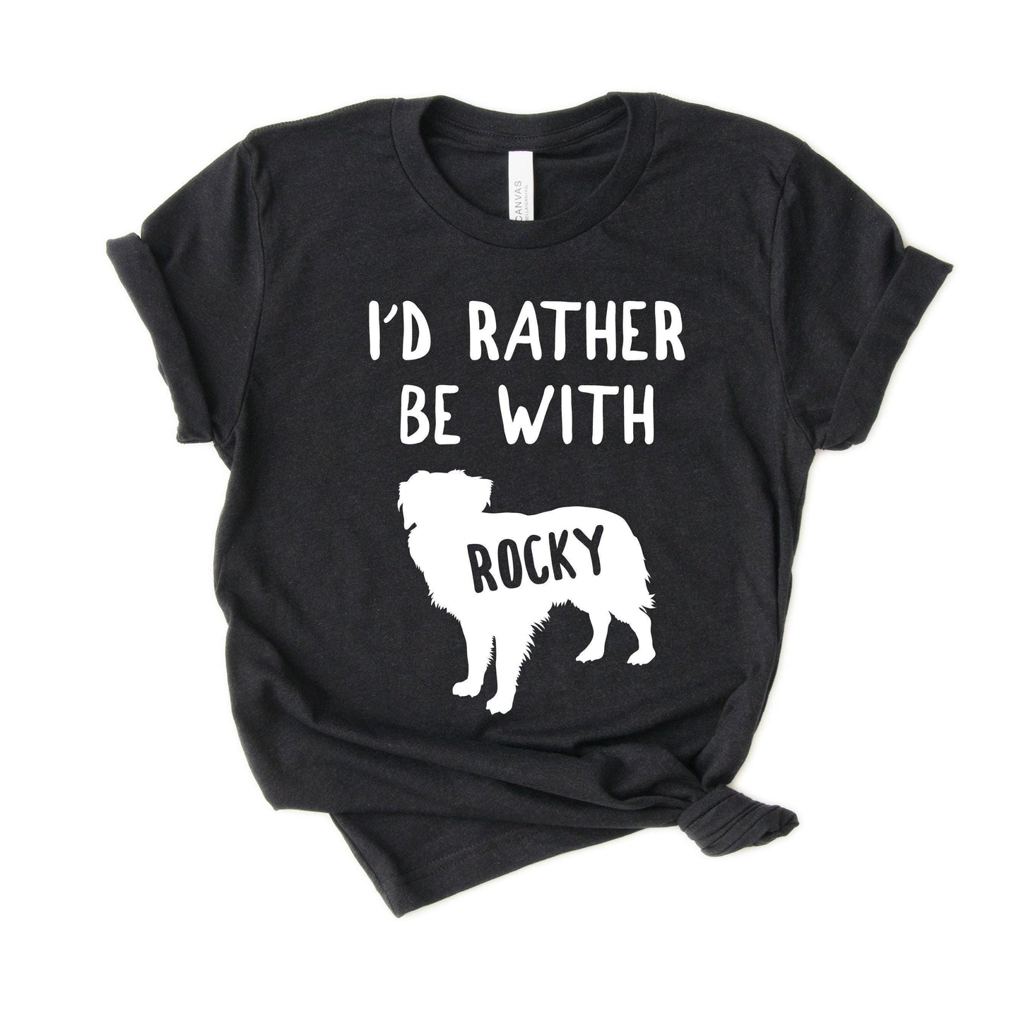 Personalized Australian Shepherd Shirt - Custom Funny Aussie Shirt - Cute Aussie Gift - [Unisex Shirt]