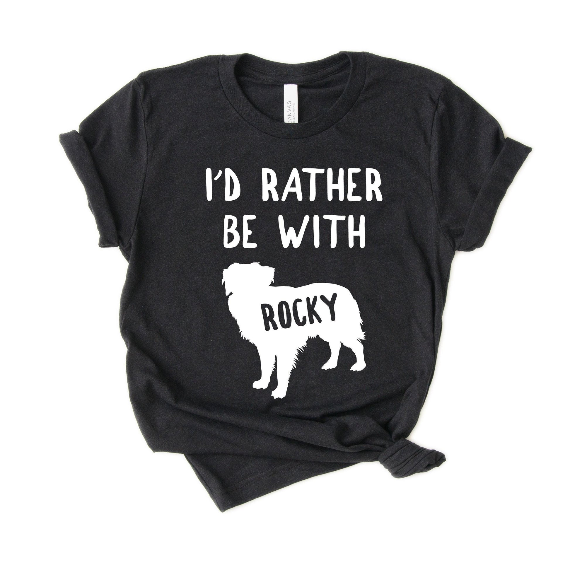 Personalized Australian Shepherd Shirt - Custom Funny Aussie Shirt - Cute Aussie Gift - [Unisex Shirt]