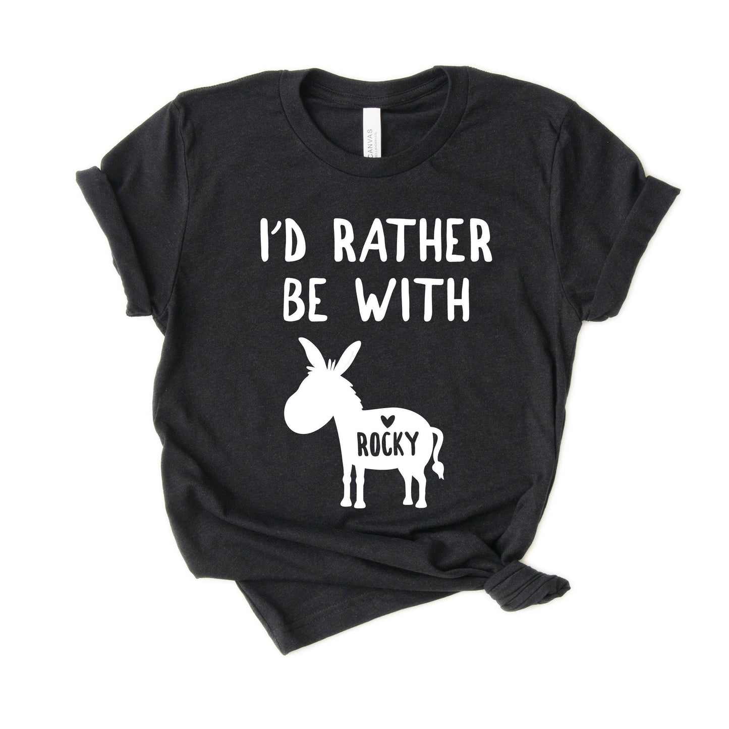 Unisex Personalized Donkey Shirt - Custom Funny Donkey Lover Shirt - Gift