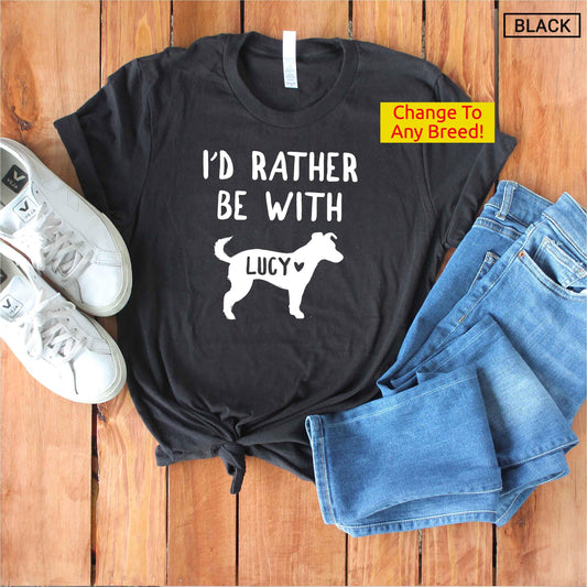 Unisex Personalized Jack Russell Terrier Shirt - Custom Jack Russell Shirt - Gift -