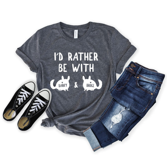 Personalized Funny Chinchilla Shirt - Custom Chinchilla Gift with names [Unisex Shirt]