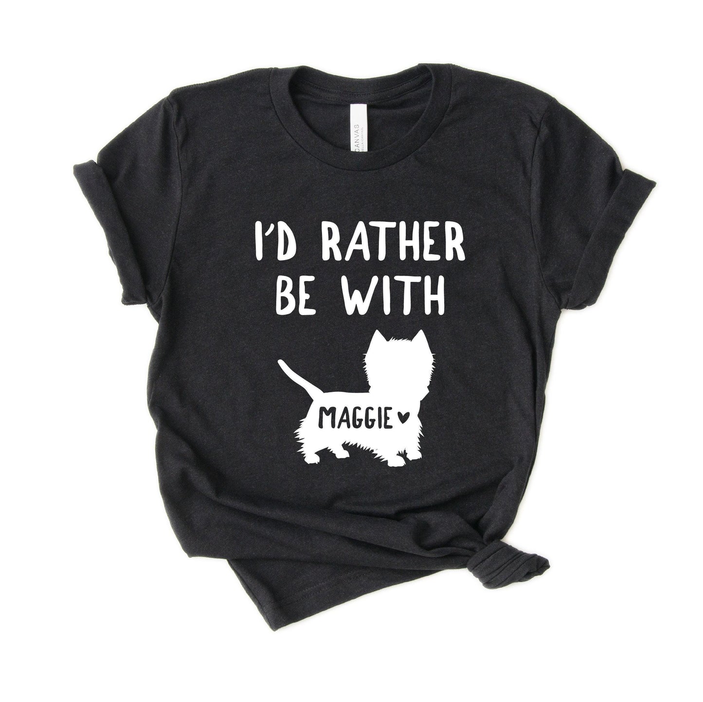 Personalized Funny Westie Shirt - West Highland White Terrier Gift [Unisex Shirt]