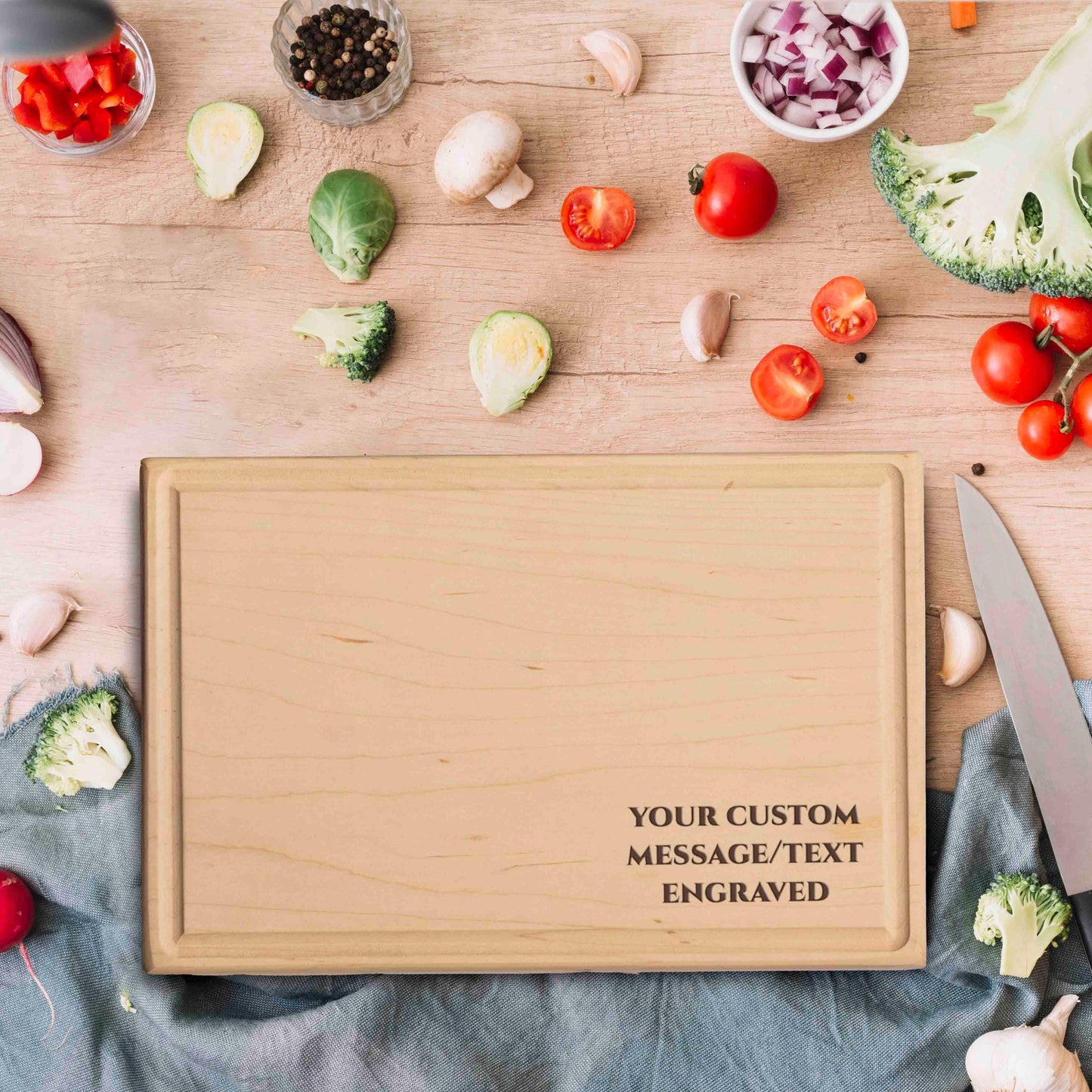 Personalized New Couple Cutting board, Custom Family Last Name, Wedding Gift, Bridal Shower, Engraved Engagement Housewarming Gift