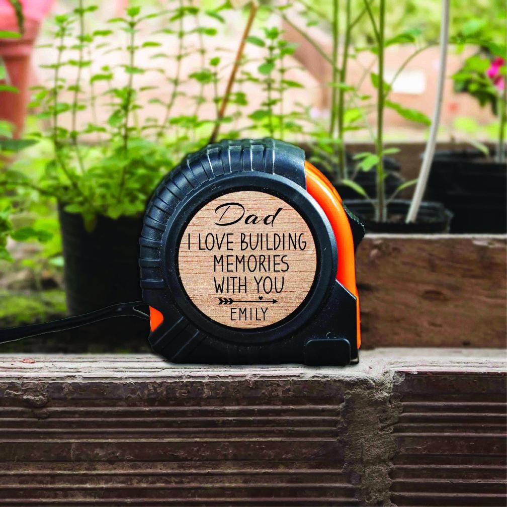 Personalized Dad Tape Measure, Father's Day Gift, Grandpa, Papa Gift