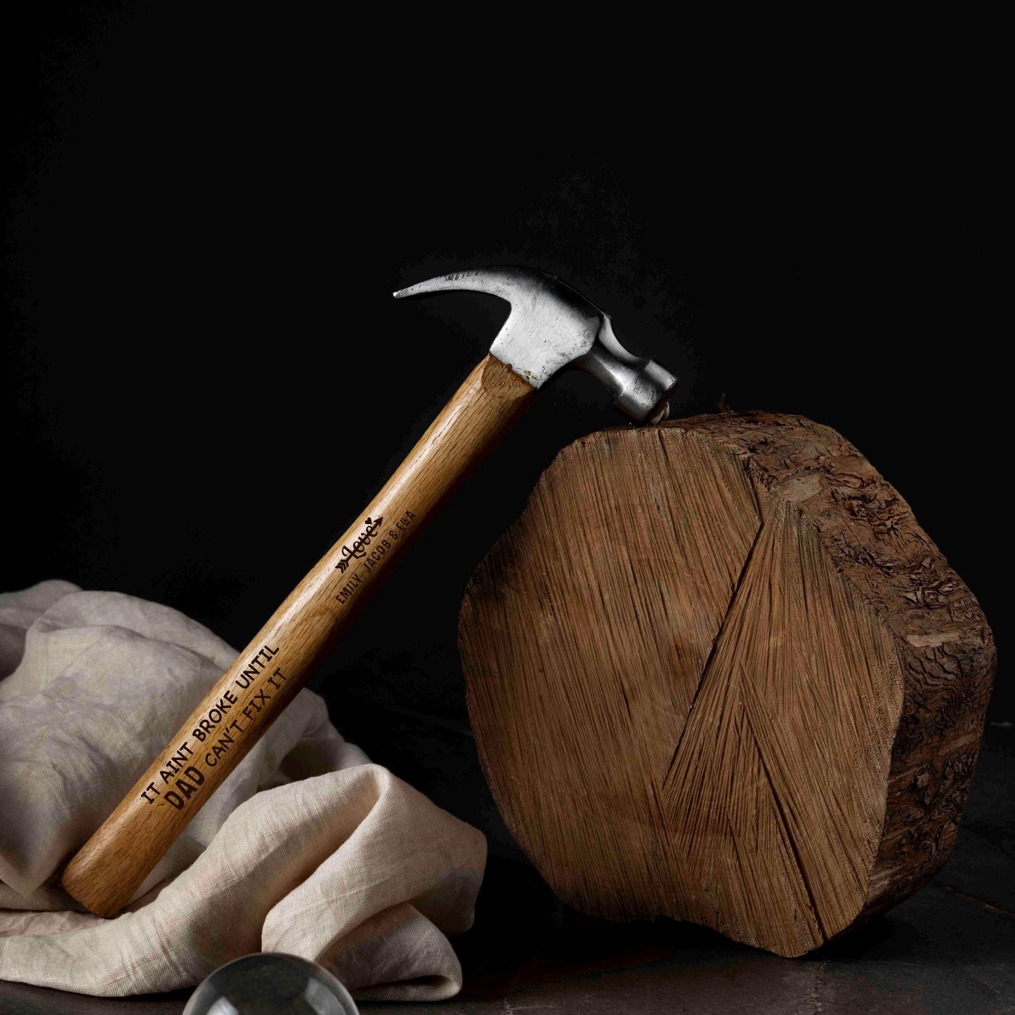 Personalized Hammer for Dad, Custom Grandpa Gift with kids names, Fathers Day Gift