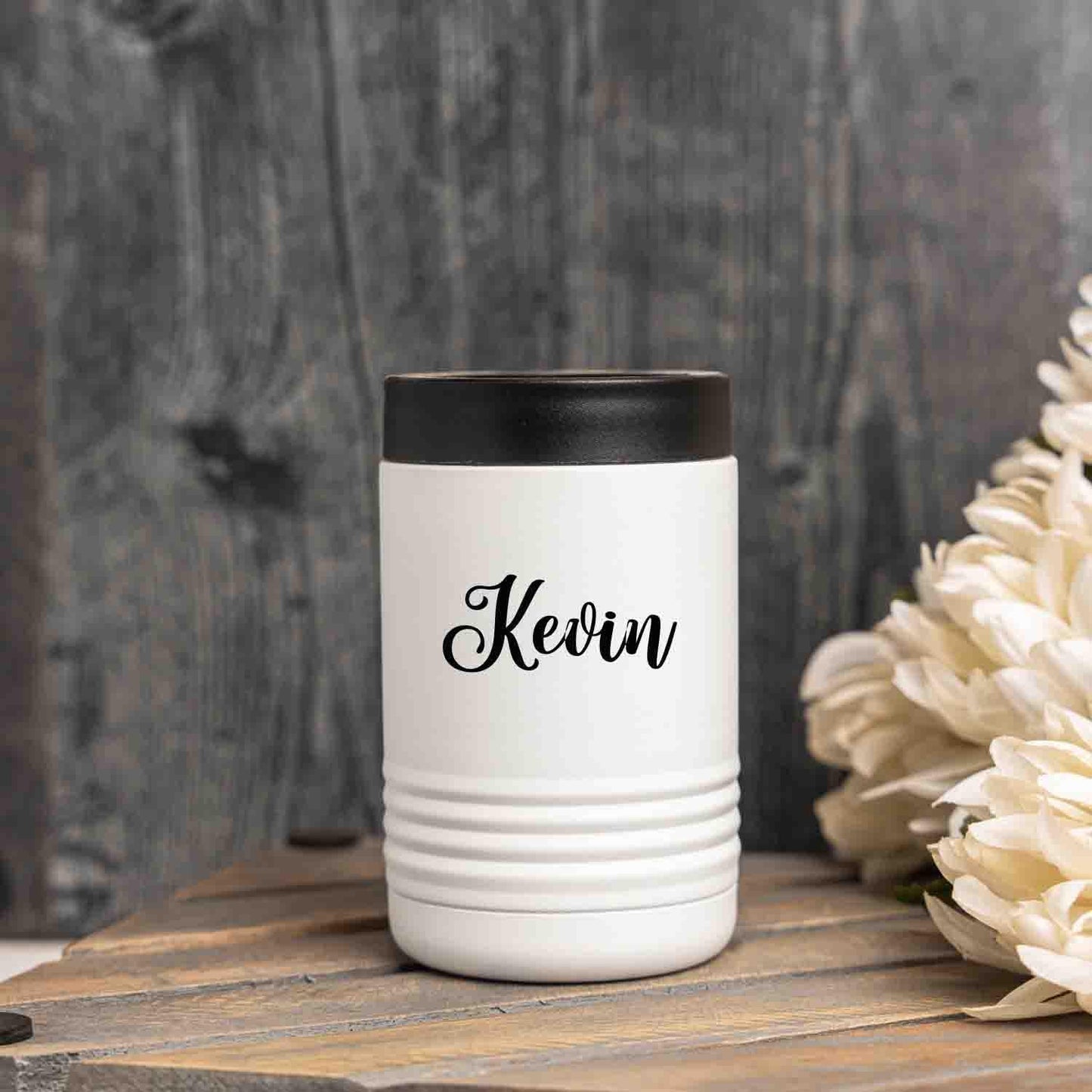Personalized Insulated Beverage Holder with name title, beverage holders, beer can cooler, bottle Coolie Drink Chiller