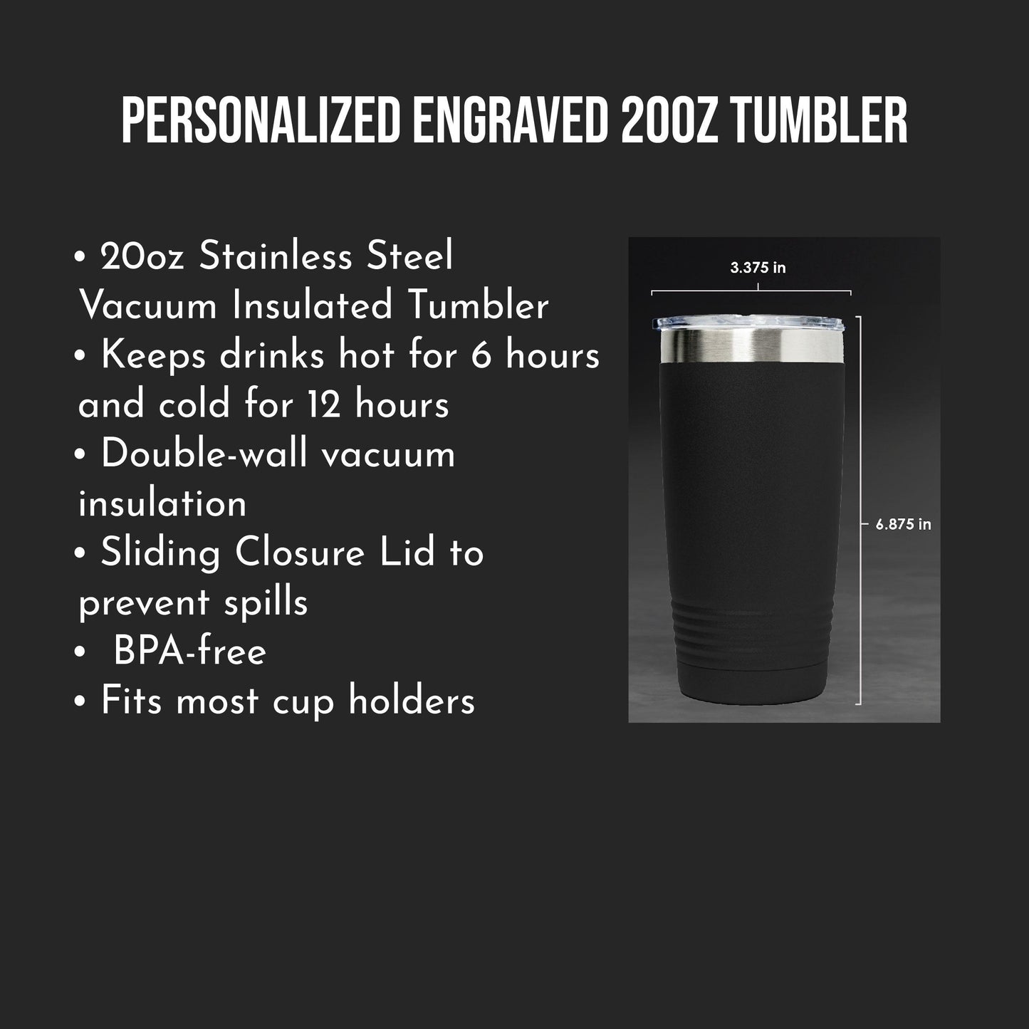 Personalized tumbler with Wedding name title, 20oz Stainless Steel Tumbler, Custom groomsman proposal gift, Best man Maid of honor gift