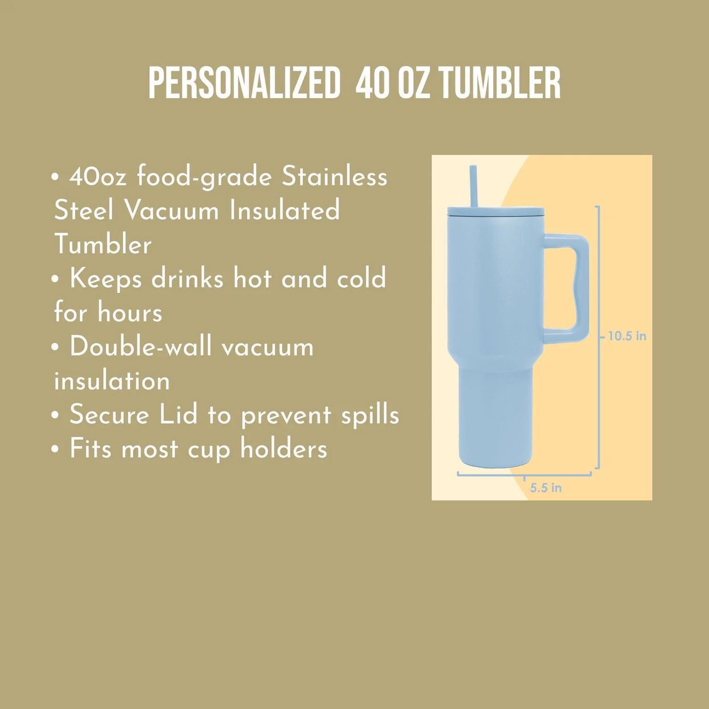 Personalized tumbler with with Lid and Straw, custom wedding name title, 40oz Stainless Steel Tumbler, Custom groomsman proposal gift