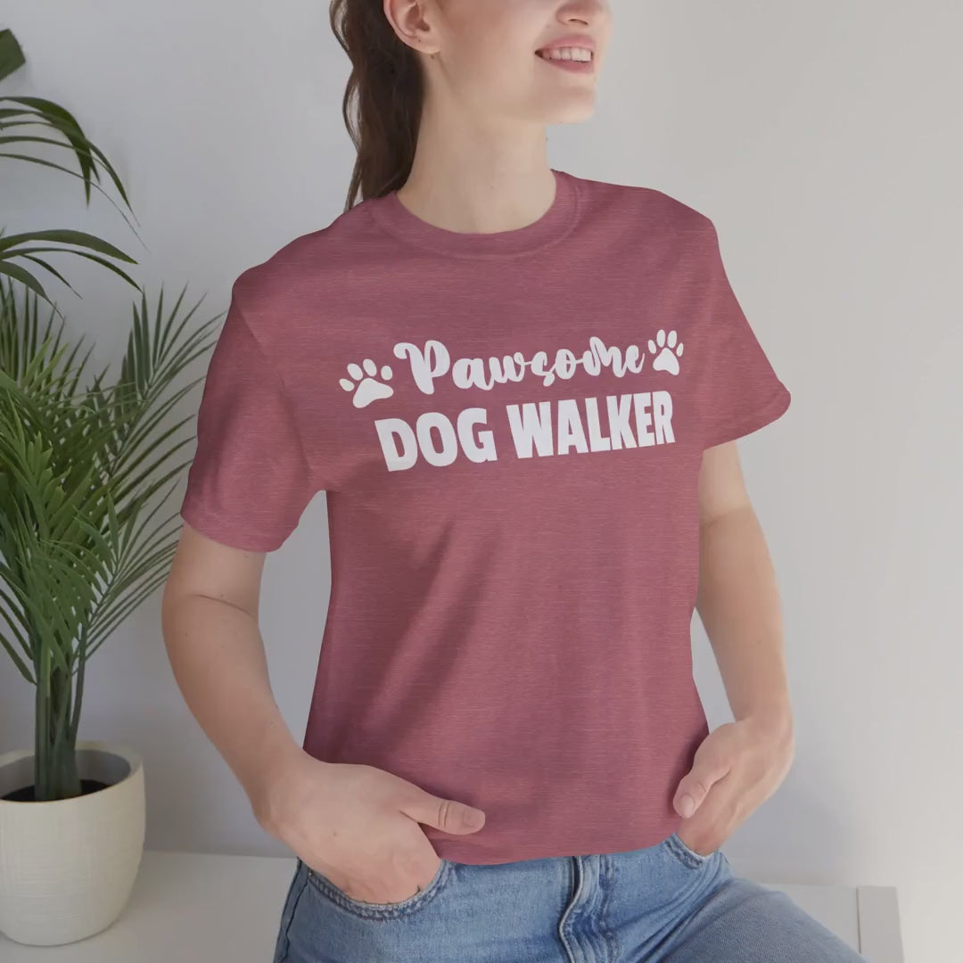 Funny Dog Walker Shirt - Dog Sitter Shirt - Dog Walking - Pet Sitter Shirt - Gift [Unisex Shirt]